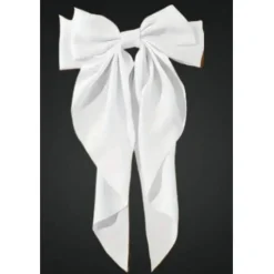 Weiße Haarschleife, Braut, Bride to be, JGA, Schleife, Junggesellinnenabschied