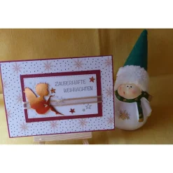Weihnachstkarte mit Engel,Weihnachtskarte
