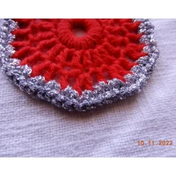 Weihnachten - Handgehäkelte Geschenk-Anhänger - Set,3 Stück,