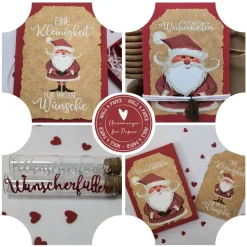 Weihnachten Geldgeschenk Geschenkschachtel mit Wunscherfüller |4006 -A6