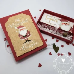 Weihnachten Geldgeschenk Geschenkschachtel mit Wunscherfüller |4006 -A6
