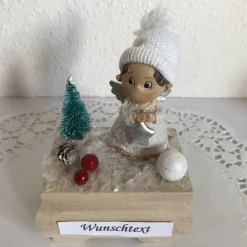 Weihnachten Geldgeschenk Nikolaus Geburtstag Engel Weihnachtsgeschenk Geld verschenken Winterlandschaft Schnee