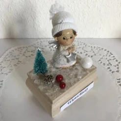 Weihnachten Geldgeschenk Nikolaus Geburtstag Engel Weihnachtsgeschenk Geld verschenken Winterlandschaft Schnee