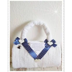 Weihnachten Geschenk für Frauen Handtasche aus Handtücher Geburtstag Valentinstag Muttertag