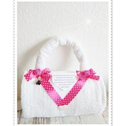 Weihnachten Geschenk für Frauen Handtasche aus Handtücher Geburtstag Valentinstag Muttertag