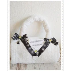 Weihnachten Geschenk für Frauen Handtasche aus Handtücher Geburtstag Valentinstag Muttertag