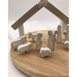 Weihnachten: Weihnachtskrippe modern – Minimalistische Krippe aus 3D-Druck