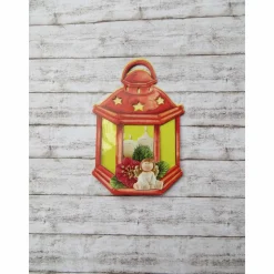 Weihnachtkarten Laternen mit Kerzen  im Set