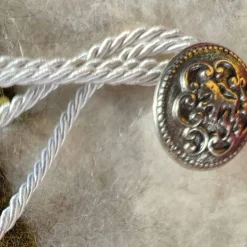 Weihnachtliche Buchhülle, creme/silber, handgefilzt inkl. Notizbuch hardcover