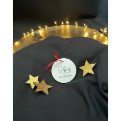 Weihnachtliche (Geschenk-)Anhänger aus Raysin – handgefertigte Unikate für deine Deko