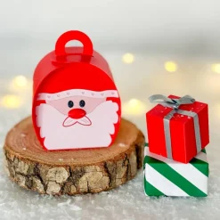 Weihnachtliche Geschenkschachtel – Geldgeschenk Verpackung, kleine Faltschachtel für Adventskalender & LED-Teelicht