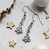 Weihnachtliche Ohrringe Weihnachtsbaum • Ohrhänger | Ohrschmuck | Weihnachten