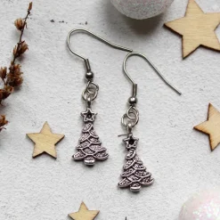 Weihnachtliche Ohrringe Weihnachtsbaum • Ohrhänger | Ohrschmuck | Weihnachten