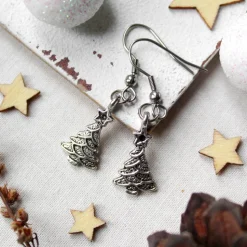 Weihnachtliche Ohrringe Weihnachtsbaum • Ohrhänger | Ohrschmuck | Weihnachten