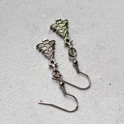 Weihnachtliche Ohrringe Weihnachtsbaum • Ohrhänger | Ohrschmuck | Weihnachten
