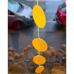 Weihnachtliche Papiergirlande Kette