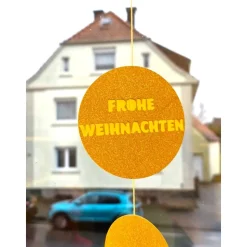 Weihnachtliche Papiergirlande Kette