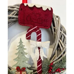 Weihnachtlicher Türkranz Weihnachtskranz