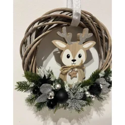 Weihnachtlicher Türkranz Weihnachtskranz Weihnachtsdeko