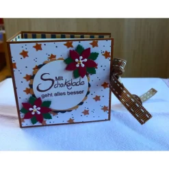 Weihnachtliches Schokobüchlein