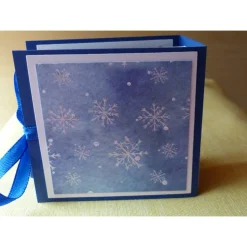 Weihnachtliches-Teebeutelbüchlein,Mitbringsel,Geschenk