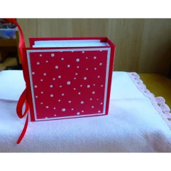 Weihnachtliches-Teebeutelbüchlein,Mitbringsel,Geschenk,Weihnachtsstern