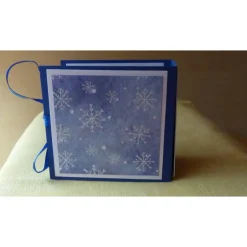 Weihnachtliches-Teebeutelbüchlein,Mitbringsel,Geschenk