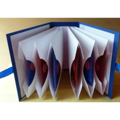 Weihnachtliches-Teebeutelbüchlein,Mitbringsel,Geschenk