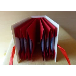 Weihnachtliches-Teebeutelbüchlein,Mitbringsel,Geschenk