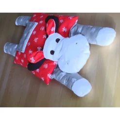 Weihnachtlliches Elchkissen Großer Rudi -2- wunderschön zum Knuddeln und Dekorieren