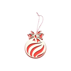 Weihnachts anhänger 3 Set / weihnachtsdeko l weihnachten deko l Rote weihnachten l Baum schmuck