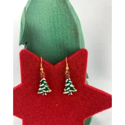 Weihnachtsbaum * Christbaum * Weihnachtsohrringe * Weihnachtsbaumohrringe * Christbaumohrringe * Weihnachtsschmuck * Ohr