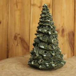 Weihnachtsbaum, Keramik, Handarbeit, Weihnachtsbaum, Schneeeffekt, Weihnachtsschmuck, Weihnachtsdekoration