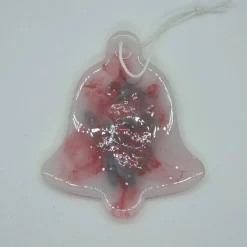 Weihnachtsbaumanhänger Glockenoptik mit Rentier.