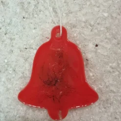 Weihnachtsbaumanhänger Glockenoptik mit Rentier