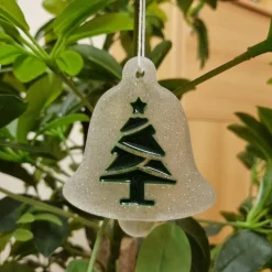 Weihnachtsbaumanhänger in Glockenoptik
