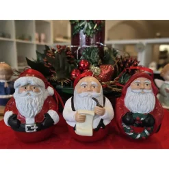 Weihnachtsbaumschmuck aus Keramik - Nikolaus - Weihnachtsmann
