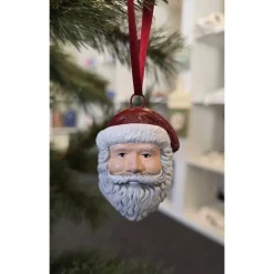 Weihnachtsbaumschmuck aus Keramik - Nikolaus - Weihnachtsmann