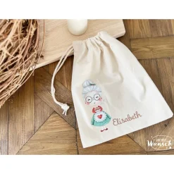 Weihnachtsbeutel / Baumwollbeutel / Personalisiert / Geschenk zu Weihnachten/ Geschenkesack / X-MAS