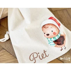 Weihnachtsbeutel / Baumwollbeutel / Personalisiert / Geschenk zu Weihnachten/ Geschenkesack / X-MAS