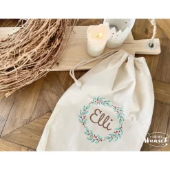 Weihnachtsbeutel / Baumwollbeutel / Personalisiert / Geschenk zu Weihnachten/ Geschenkesack / X-MAS
