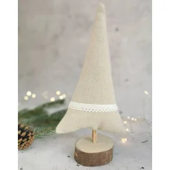 Weihnachtsbäume handgemacht Deko – Einzigartige Weihnachtsbaum-Deko aus Holz, 18-22 cm