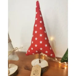 Weihnachtsbäume handgemacht Deko – Einzigartige Weihnachtsbaum-Deko aus Holz, 22 cm