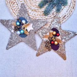 Weihnachtsdeko 2024 | Deko Adventszeit | Tischdeko Weihnachten | Adventszeit | Weihnachtsdeko Ideen | Stern | Gesteck