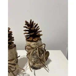 Weihnachtsdeko Baumstämme Mitbringsel Wichtelgeschenk