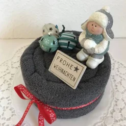 Weihnachtsdeko Geschenk Weihnachten Winterkind Schneeball Schellen Sterne Weihnachtsgeschenk Frohe Weihnachten mint