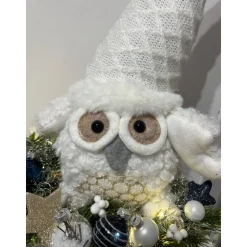 Weihnachtsdeko mit Schlitten, Engel, Mädchen, Kerze und Ledlichtern Weihnachtsschlitten