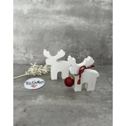 Weihnachtsdeko wahlweise im Set, Stern, Christbaumkugeln, Tannenbaum, Rentier, Raysin, Deko, Winterzeit, Weihnachten, Ad