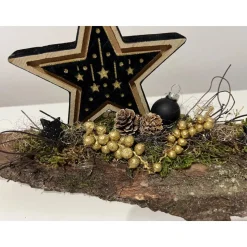 Weihnachtsdeko Weihnachtsgesteck mit Stern
