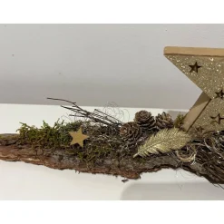 Weihnachtsdeko Weihnachtsgesteck mit Stern